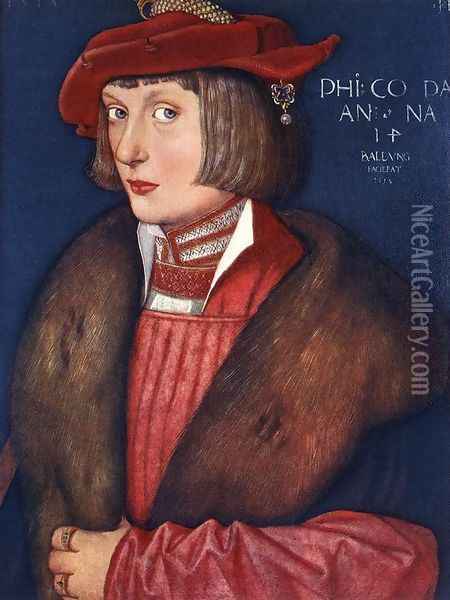 Count Philip 1517 Oil Painting - Hans Baldung Grien
