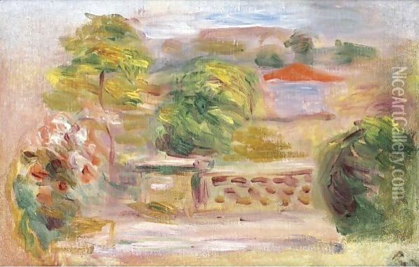 Paysage 7 Oil Painting - Pierre Auguste Renoir