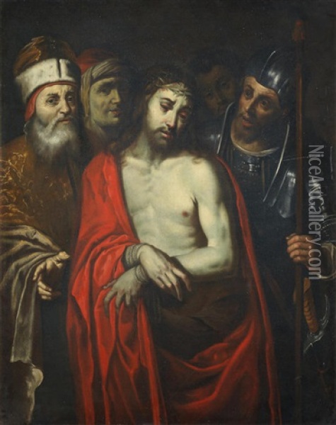 Ecce Homo Oil Painting - Jacopo Ligozzi
