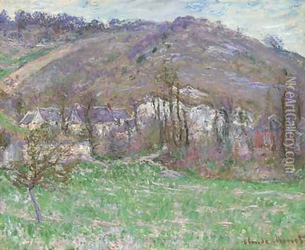 Le hameau de Falaise Oil Painting - Claude Oscar Monet
