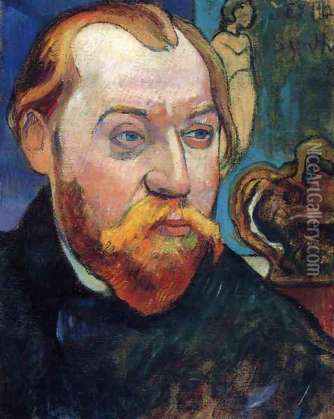 Portrait Of Louis Roy Oil Painting - Paul Gauguin