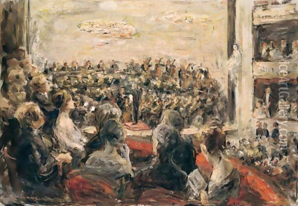 Konzert In Der Oper (Concert At The Opera) Oil Painting - Max Liebermann