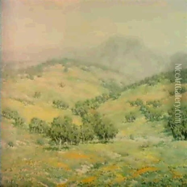 California Spring Oil Painting - Granville S. Redmond