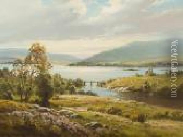 Loch Garve Oil Painting - Robert McGregor