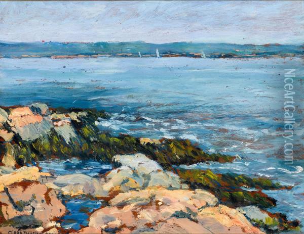 Coastal Landscape Oil Painting - Clara Fairfield Perry