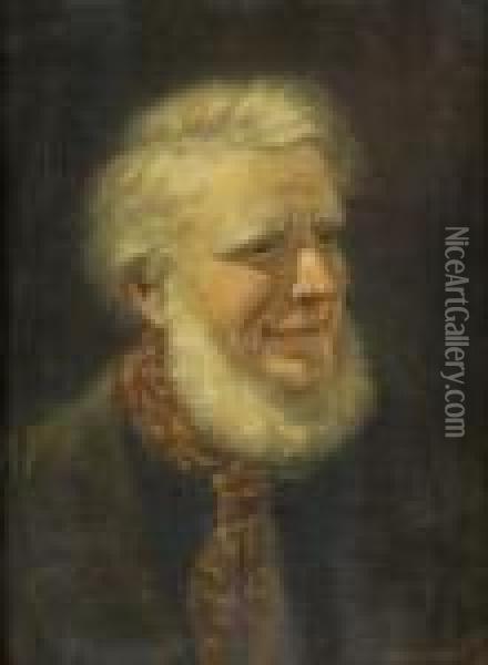 Ritratto Di Vecchio Oil Painting - George Augustus Williams