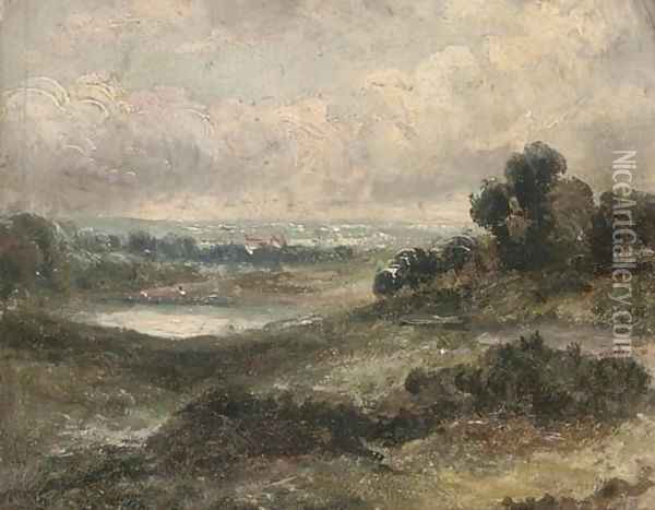 Hampstead Heath Oil Painting - John Constable