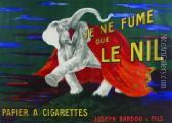 Je Ne Fume Que Le Nil Oil Painting - Leonetto Cappiello