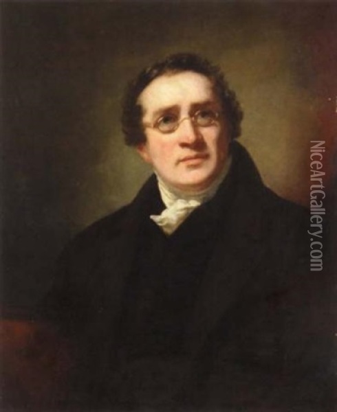 Portrait Of Professor George Joseph Bell Oil Painting - Sir Henry Raeburn