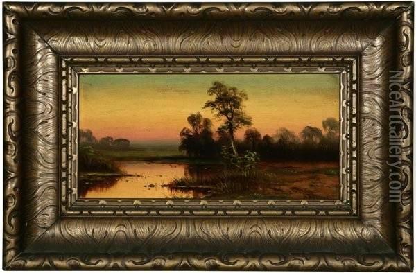 Bayou On The Mississippi Oil Painting - Astley David Middleton Cooper