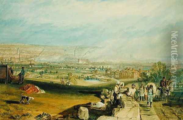 Leeds Oil Painting - Joseph Mallord William Turner
