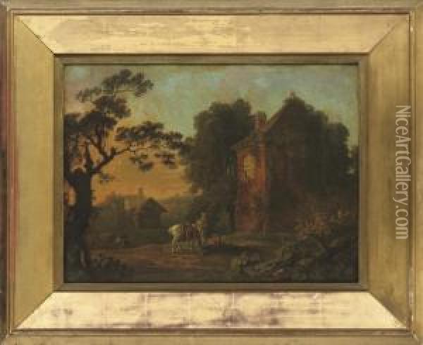 Circle Of George Smith Of Chichester Oil Painting - George, of Chichester Smith