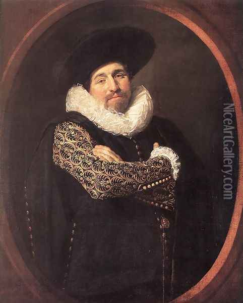 Portrait of a Man 1622 Oil Painting - Frans Hals
