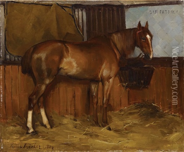 Sir Patrick Oil Painting - Ernest Bieler