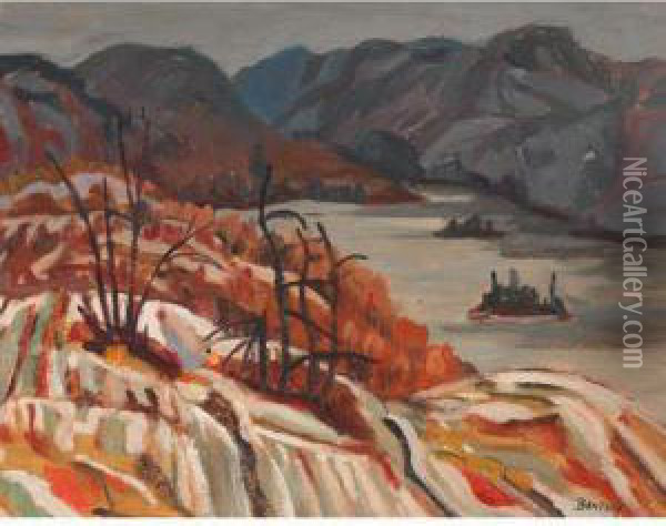 Autumn Landscape Oil Painting - Frederick Grant Banting