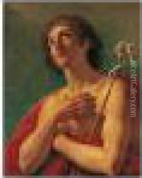 Saint John The Baptist Oil Painting - Anton Raphael Mengs