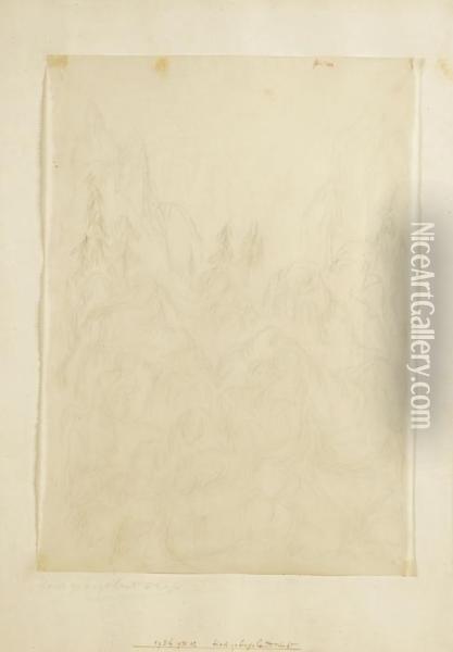 Hochgebirgslandschaft Oil Painting - Paul Klee