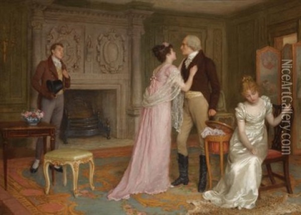 Love Will Triumph Oil Painting - Charles Haigh-Wood