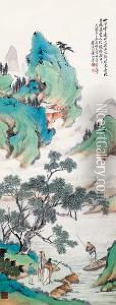 Landscape Oil Painting - Huang Shanshou