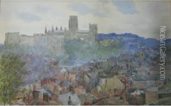 Durham Oil Painting - William Cossens Way