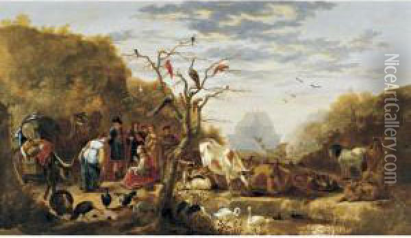Noah's Ark Oil Painting - Jan Snellinck