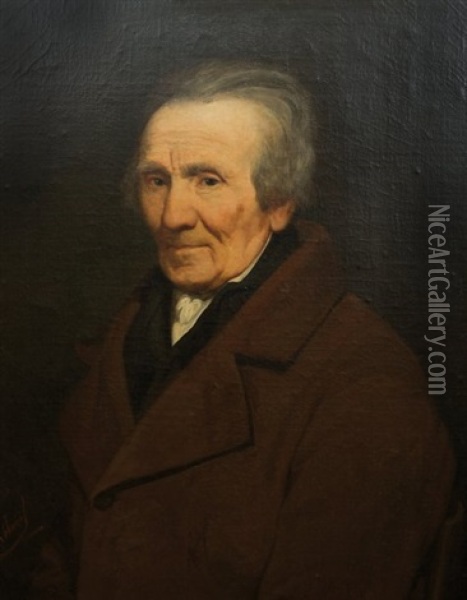 Portrait De Monsieur Rigal Oil Painting - Alexandre Cabanel