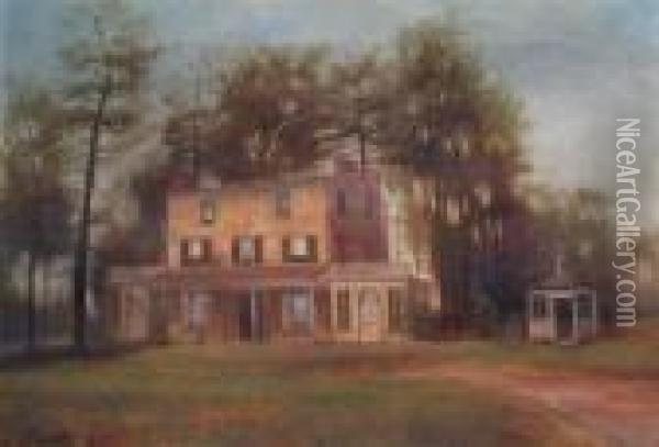 The Homestead Oil Painting - John Moran