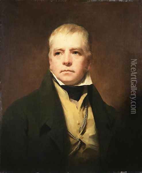 Sir Walter Scott 1771-1832, 1822 Oil Painting - Sir Henry Raeburn