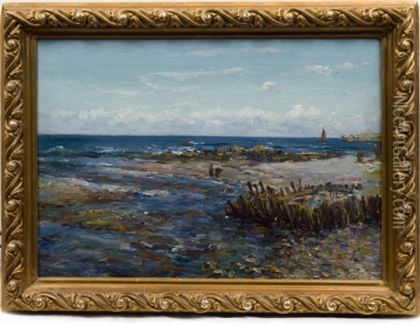 The Argyllshire Coast Oil Painting - William James Laidlay