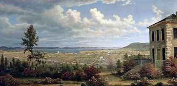 Hobart Town Oil Painting - John Glover