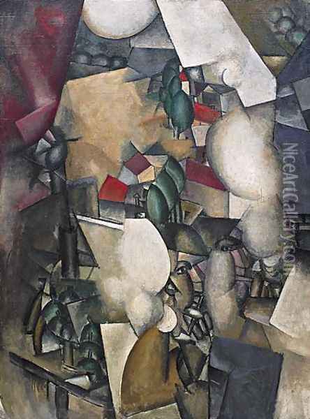 The Smokers Oil Painting - Fernand Leger