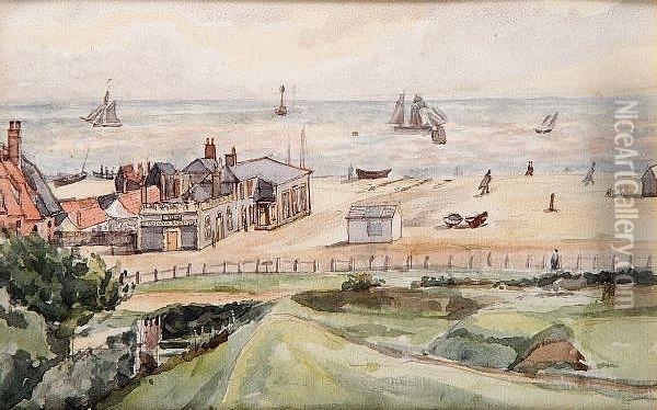 Aldeburgh Oil Painting - Thomas Gainsborough
