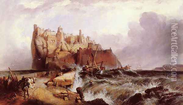 The Castle of Ischia Oil Painting - Clarkson Stanfield