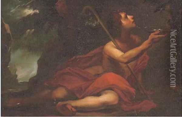 Saint John the Baptist Oil Painting - Pier Francesco Mola