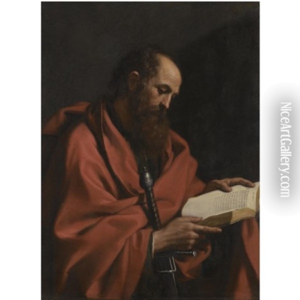 Saint Paul Oil Painting -  Guercino