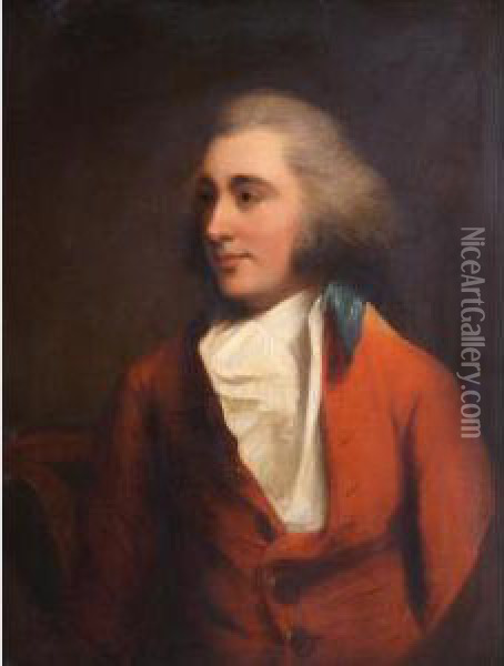 Portrait Of A Gentleman Said To Be Robert Keith Oil Painting - John Singleton Copley