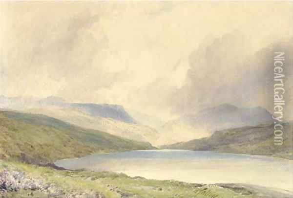 Loch Lomond, Argyll, Scotland Oil Painting - William Callow