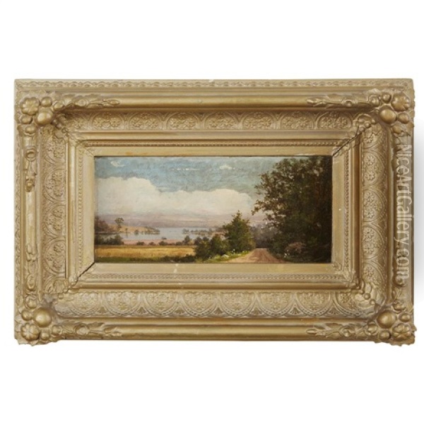 New England Landscape Oil Painting - George Fisher Daniels