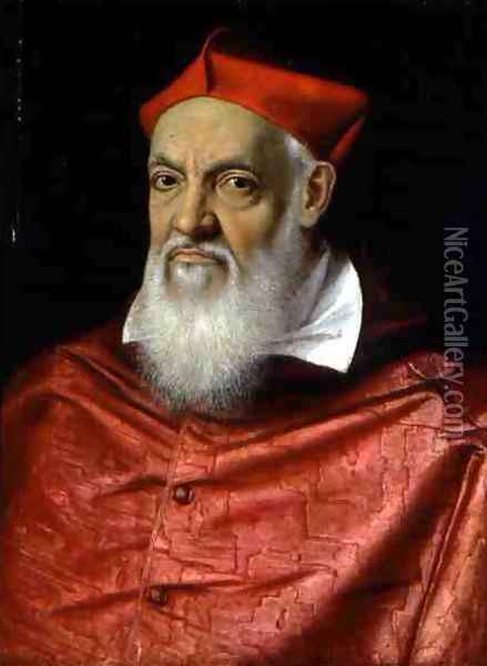 Cardinal Ricci Oil Painting - Scipione Pulzone
