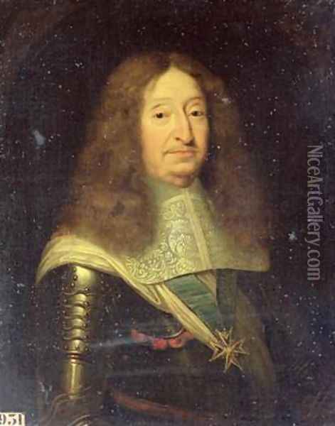 Cesar de Bourbon 1595-1665 Duke of Vendome and Beaufort Oil Painting - Pierre Mignard