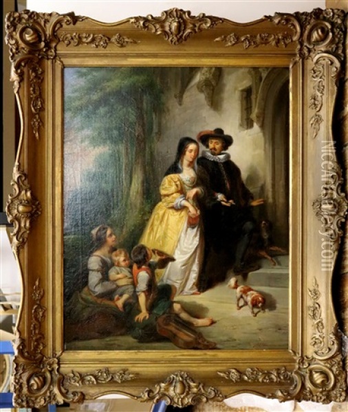 Gedeelde Rijkdom Oil Painting - Pieter Alardus Haaxman