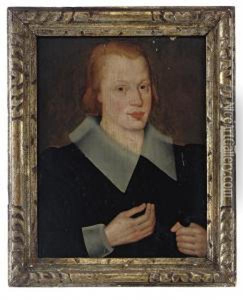 Portrait Of A Young Gentleman Oil Painting - Robert Peake