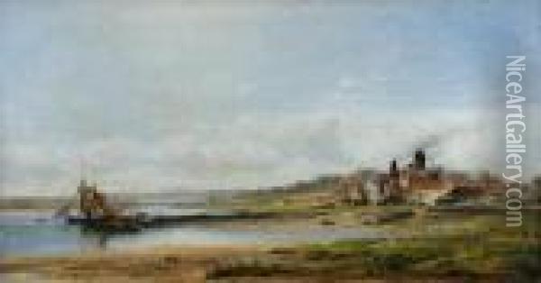 A View Of Guardbridge Oil Painting - Waller Hugh Paton