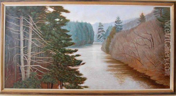Oil On Canvas Painting Oil Painting - J. Alan Campbell