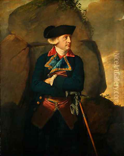 Portrait of a Gentleman 2 Oil Painting - Joseph Wright