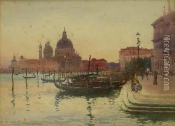Venice Oil Painting - Maud Raphael Jones