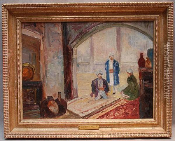 Orientalist Scene Oil Painting - Addison Thomas Millar