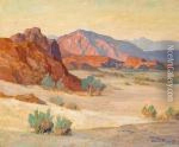 Desert Rocks Oil Painting - Maurice Braun
