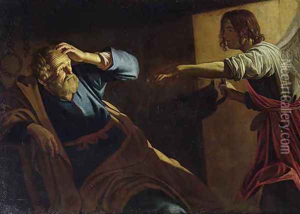 St Peter Released from Prison Oil Painting - Gerrit Van Honthorst