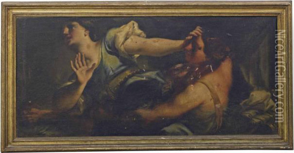 Tarquin And Lucretia Oil Painting - Antonio Balestra